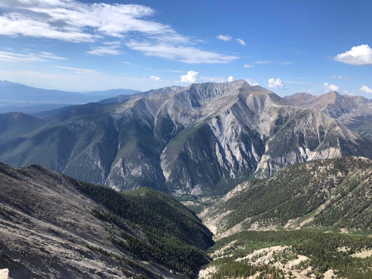 View from Mt. Princeton, CO.